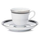 Noritake Austin Platinum After-Dinner/Espresso Cup & Saucer