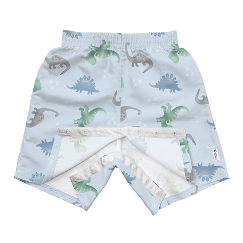 Green Sprouts Baby/toddler Boys' Easy-change Eco Swim Trunks - Light ...