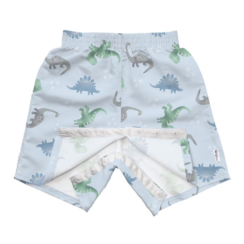 Green Sprouts Baby/Toddler Boys' Easy-Change Eco Swim Trunks, 1 of 4