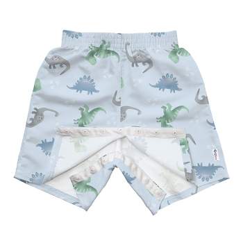 Green Sprouts Baby/Toddler Boys' Easy-Change Eco Swim Trunks