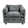 Ridstar Accent Chair, Armchairs with Wider Seat For Living Room & Bedroom-Gray - 2 of 4