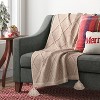 Chunky Diamond Knit Throw Blanket - Threshold™ - 2 of 4