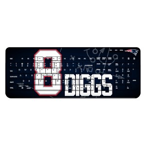 NFL New England Patriots Players Game Tactic Wireless USB Keyboard - 1 of 4