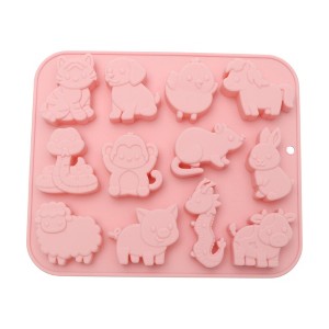Unique Bargains Candy Making Moulds 12-Cavity Candy Mould Hand Wash 7.83"x6.57"x0.75" 1 Pc - 1 of 4