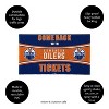 Evergreen Come Back with Tickets Edmonton Oilers 28" x 16" Woven PVC Indoor Outdoor Doormat - 3 of 4