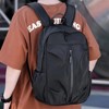 MaseiKar PU Backpack Fashion Large Capacity Men's Casual Backpack Commuter Trend Backpack Student School Bag - 2 of 4