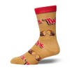 Crazy Socks, Twix Logos, Funny Novelty Socks, Large - 3 of 4