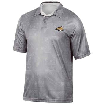 NCAA Montana State Bobcats Men's Tropical Polo T-Shirt