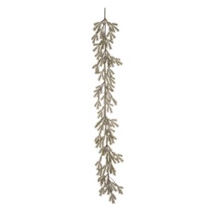 Transpac Artificial 60 in. Multicolor Christmas Evergreen with Pinecones Garland - 1 of 2