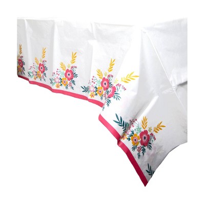 Party Floral Table Cover