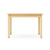 Guidecraft EdQ Toddler Table - Natural: Rectangle Wooden Activity table for Kids, 30"x36" | Toddler Desk for Playroom, Preschool, Daycare - 3 of 4