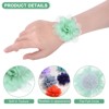 Unique Bargains Mesh Fabric Full Chiffon Flowers for DIY 12 Pcs - 2 of 4