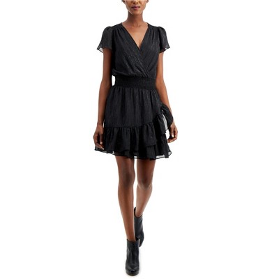 Michael Kors Womens Shimmer Blouson Dress