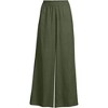 Lands' End Women's Linen High Rise Palazzo Pants - 3 of 4