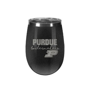NCAA Purdue Boilermakers 10oz Onyx Wine Tumbler - 1 of 3