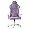 APRILSOUL Velvet Memory Foam Gaming Chair - 3 of 4