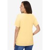 Woman Within Plus Size Ruffle Tee - 3 of 4