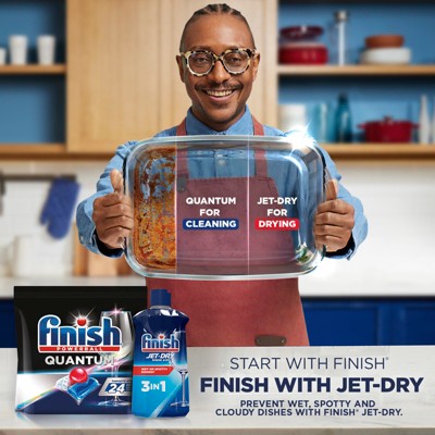 Finish Jet-Dry Rinse Aid, Dishwasher Rinse & Drying Agent, 5 of 11