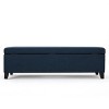 NicBex 50.25 Inch Storage Ottoman Bench Modern Upholstered Bench with Wooden Legs, End of Bed Bench for Living Room, Bedroom, Entryway - 4 of 4