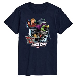 Men's - Marvel - Guardians of the Galaxy Panels Short Sleeve Graphic T-Shirt - 1 of 4