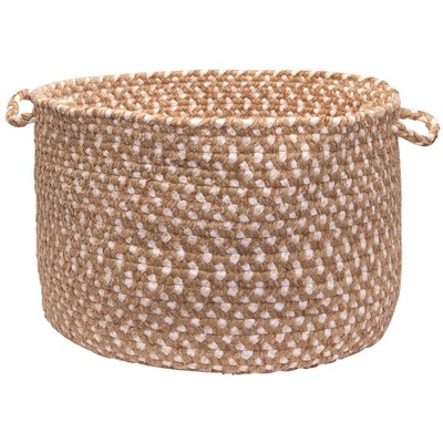 Colonial Mills Blokburst Basket, Natural Wonder, 14x14x10
