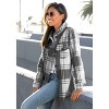 LASCANA Women's Plaid Shirt Jacket Plaid - image 4 of 4