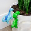 Esterno Dinosaur Planter Huggers, 2pc Set; Hanging Planter and Flower Pot Decorative Planter Edge Accessories, Yard Ornaments - 4 of 4