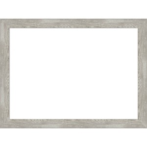 Amanti Art Dove Gray Wash Narrow Framed Magnetic Dry Erase Board - 1 of 4