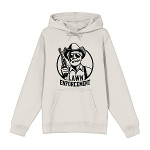 Lawn Enforcement Adult Long Sleeve Hoodie - 1 of 3