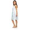 Casual Nights Women's Floral Lace Tricot Sleeveless Nightgown - 2 of 3