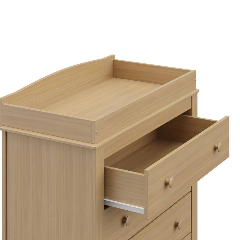 Graco Noah 3 Drawer Dresser with Changing Table Topper and Interlocking Drawers , 3 of 7