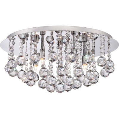 Quoizel Lighting Bordeaux 5 - Light Flush Mount in  Polished Chrome
