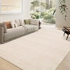 Acekool Washable Rug, Modern Abstract Non Slip Low Pile Soft Indoor Carpet for Living Room Bedroom Playroom, Stain Resistant - 4 of 4