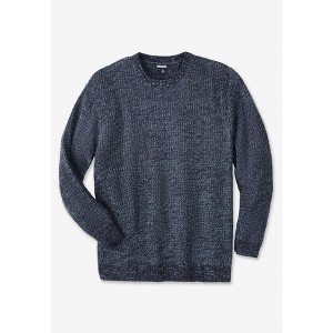 KingSize Men's Big & Tall Shaker Knit Crewneck Sweater - 1 of 4