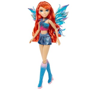Winx Club Bloom Fairy 10.5" Fashion Doll with Glitter Outfit and Removable Wings - 1 of 4
