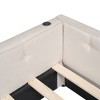 NicBex Full/Queen Size Upholstered Daybed with USB and 2 Drawers for Bedroom,Living Room,Guest Room,Apartment,Beige - 4 of 4