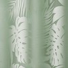 Kumasinova Burnout Palm Sheer Window Panel,Living Room Curtains with Grommet Top,OEKO-TEX Certified,Lightweight & Machine Washable - 4 of 4