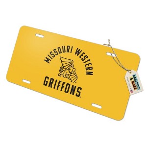 Missouri Western State University Griffons Novelty Metal Vanity Tag License Plate - 1 of 4