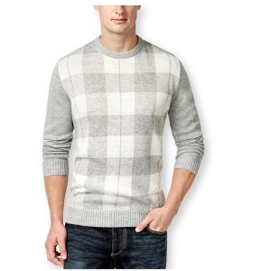 Club Room Mens Buffalo Plaid Pullover Sweater - 1 of 1