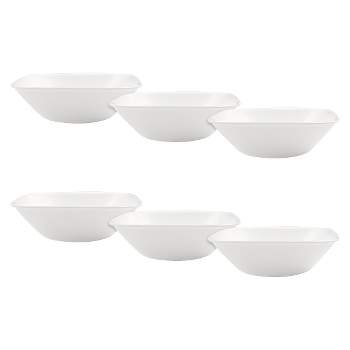 Corelle Square Vitrelle Serving Bowl (18oz) White - Set of 6
