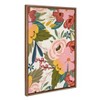 23" x 33" Slyvie Softly Framed Canvas Wall Art by Mia Charro Gold - Kate and Laurel: Modern Botanical Screen Print, Sawtooth Back - 2 of 4