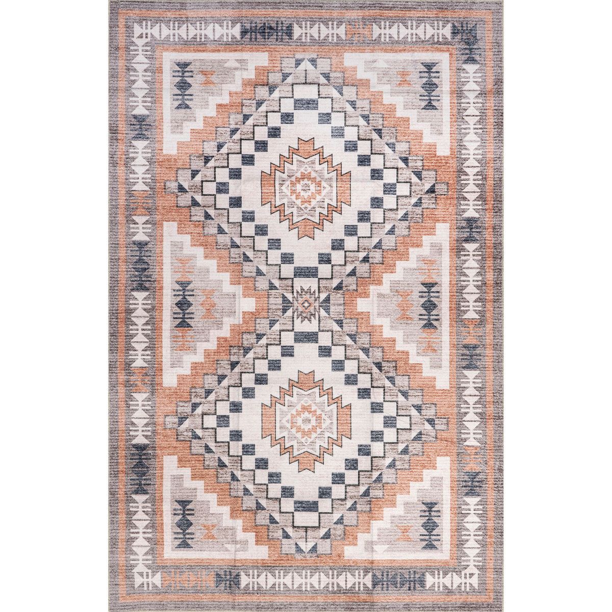 Nuloom Calli SplashGuard Southwestern Machine Washable Area Rug - thumbnail 10