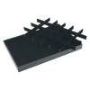 Unique Bargains Stackable Velvet Jewelry Organizer Trays with Removable Dividers for Drawers Set of 2 - 4 of 4
