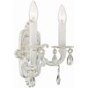 Crystorama Lighting Paris Market 2 - Light Sconce in  Antique White - 3 of 4