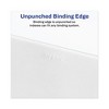 Avery Avery-Style Preprinted Legal Bottom Tab Dividers, 26-Tab, Exhibit V, 11 x 8.5, White, 25/Pack - 3 of 4
