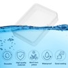 Unique Bargains Plastic Bead Art Craft Jewelry Storage Rectangle Boxes Clear 12 Pcs - 4 of 4