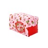 My Melody X Strawberry Shortcake Strawberries & Butterflies 8" Pink Toiletry bag - 3 of 4