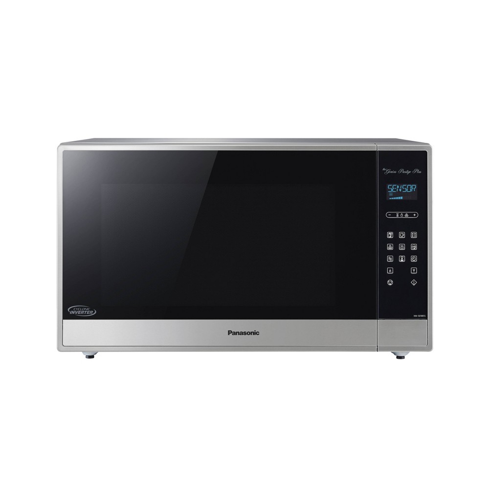 Panasonic 2.2 cu ft Cyclonic Inverter Microwave Oven - Silver - SE985S