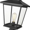 Millennium Lighting Bellman 1 - Light Lantern in  Powder Coated Black - 3 of 3