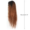 Unique Bargains Women Halloween Long Water Wave Lace Front Wigs with Wig Cap 32" 1PC - image 2 of 4